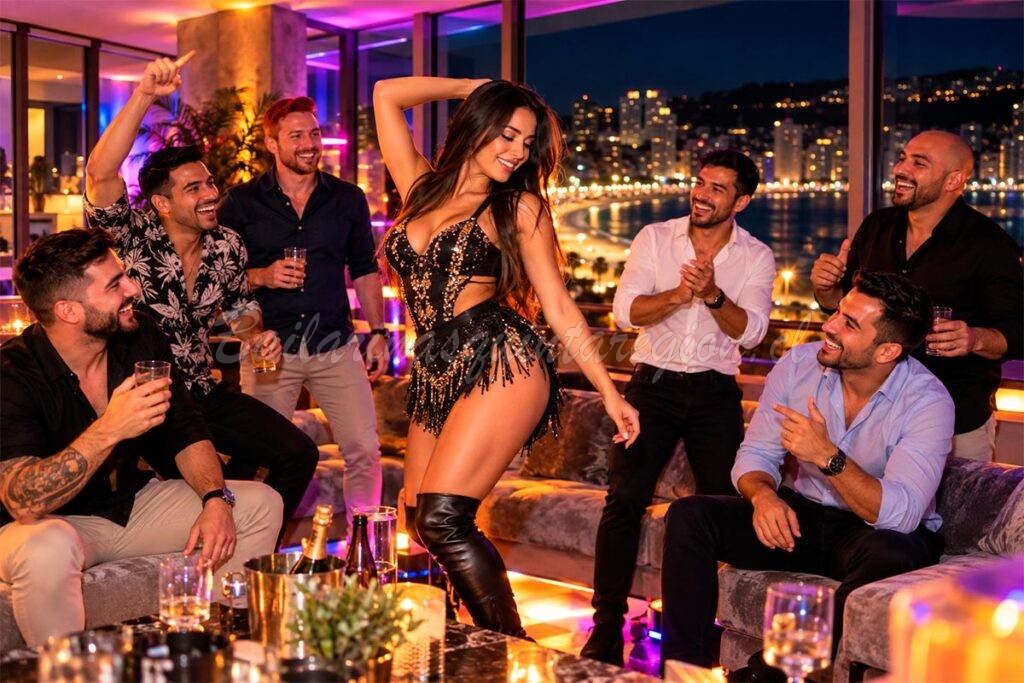 Despedida de soltero a domicilio en Viña del Mar con show de bailarina